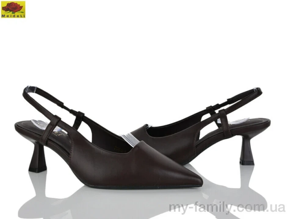 Туфлі штучна шкіра коричневий жінки -, Туфлі жіночі оптом