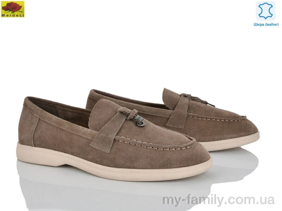 Туфлі натуральна замша коричневий жінки -, Туфлі жіночі оптом