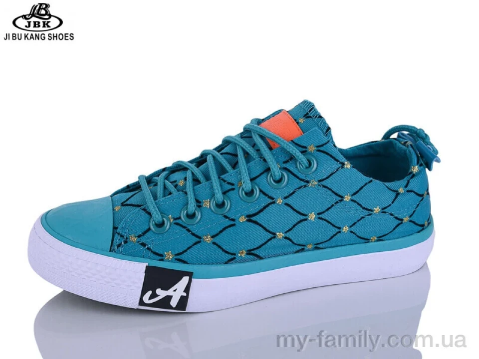 Кеди текстиль-гума зелений жінки -, Жіночі кеди оптом