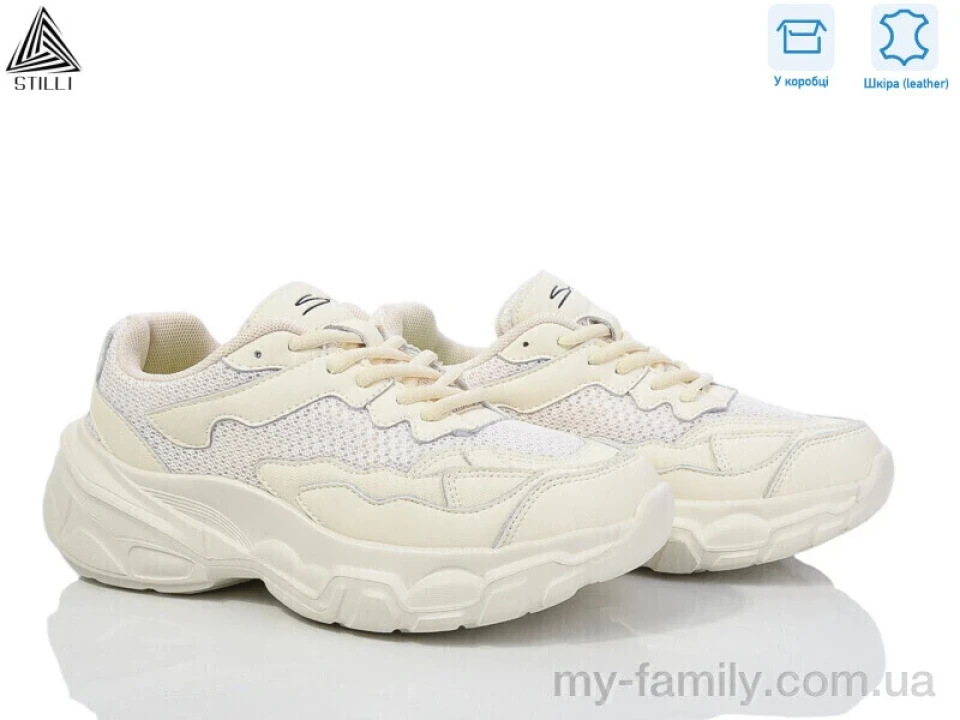Кроссовки натуральная кожа-текстиль бежевый женщины -, Женские кроссовки оптом
