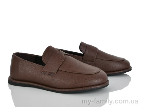 Туфлі штучна шкіра коричневий жінки -, Туфлі жіночі оптом