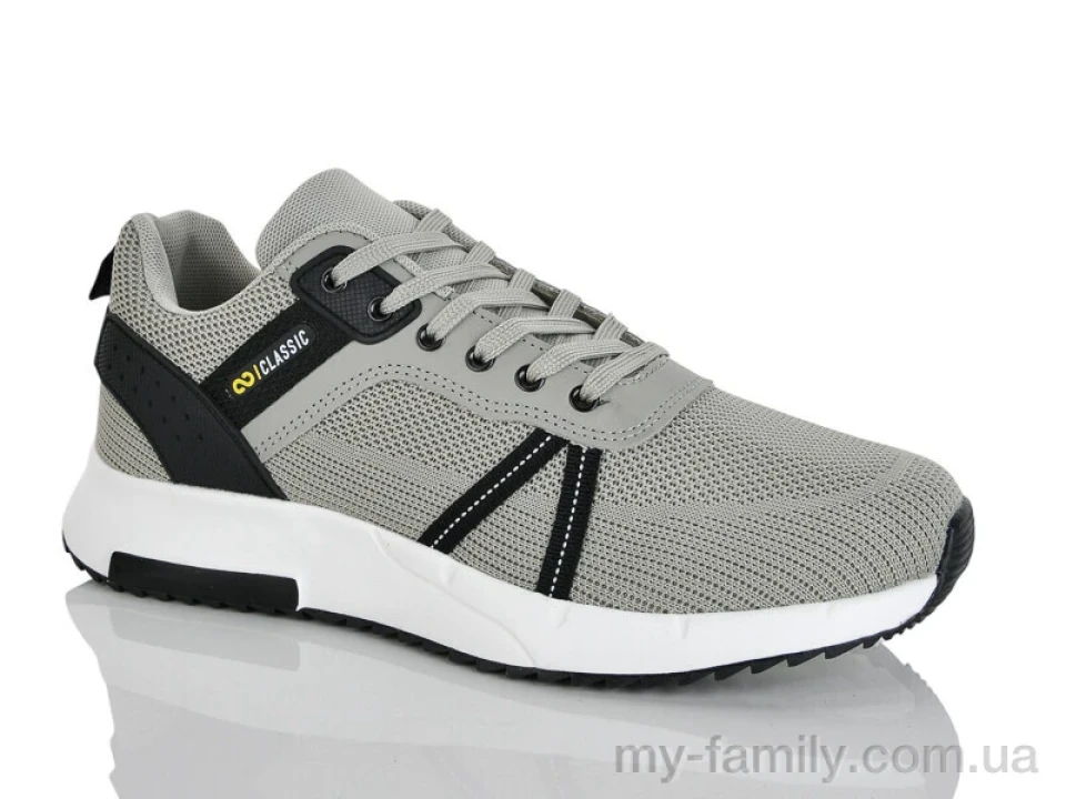 Кросівки текстиль сірий чоловіки -, Чоловічі кросівки оптом