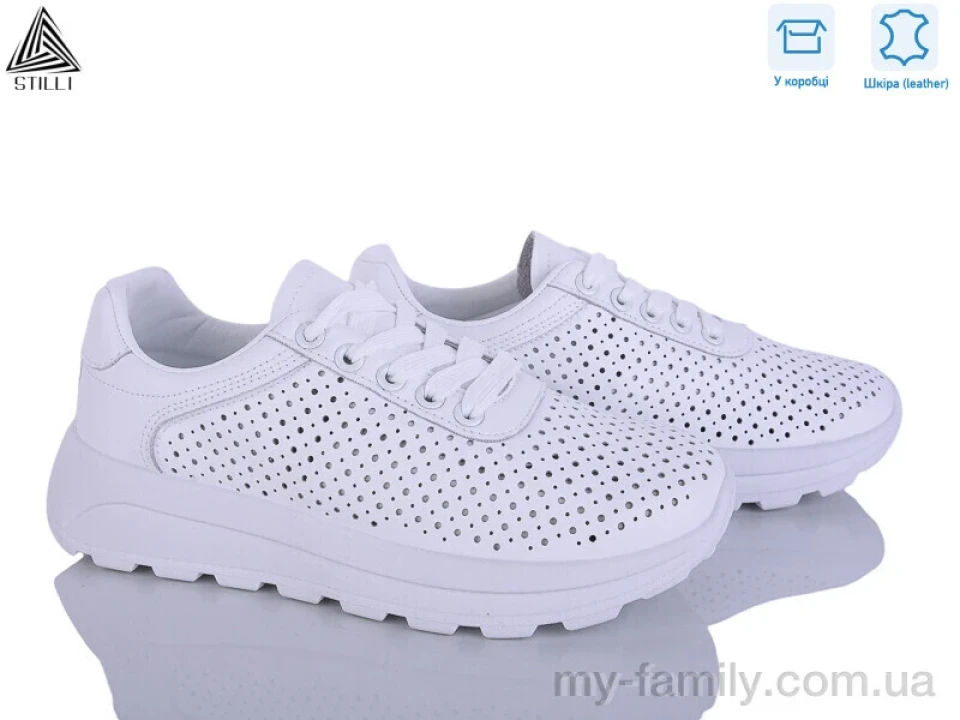 Кросівки натуральна шкіра білий жінки -, Жіночі кросівки оптом