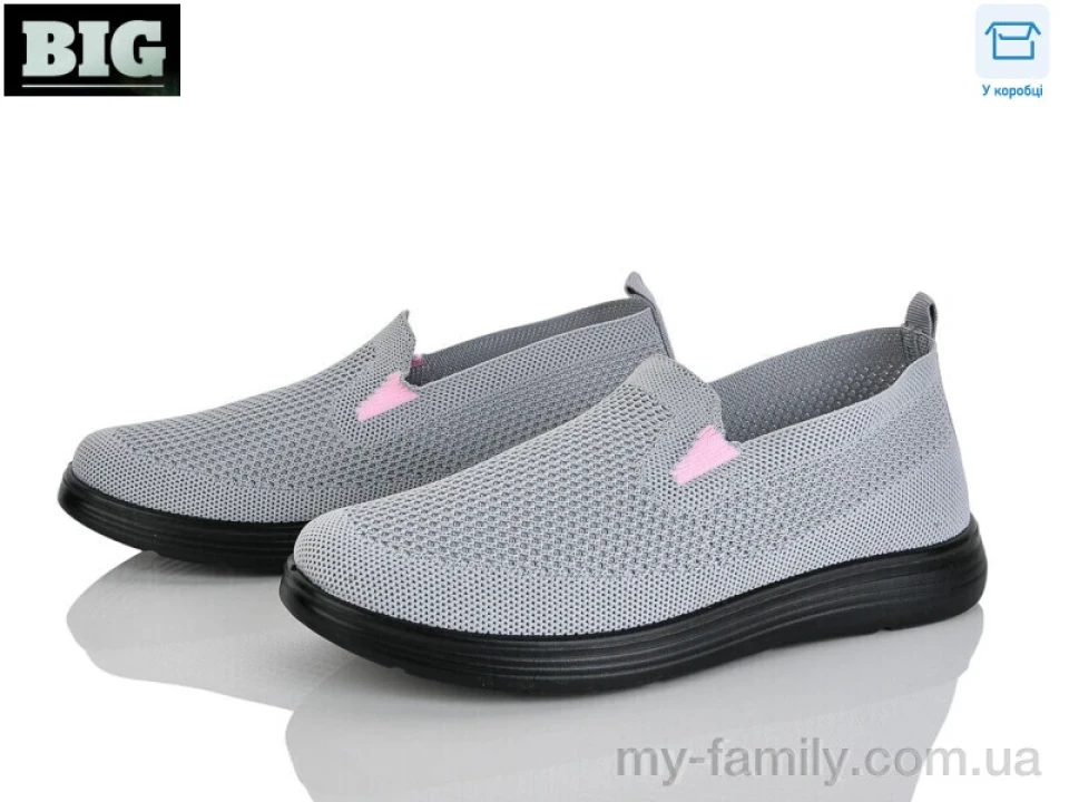Туфлі текстиль сірий жінки -, Туфлі жіночі оптом