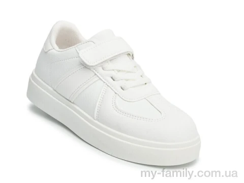 Кросівки штучна шкіра білий діти хлопчик, Дитячі кросівки оптом