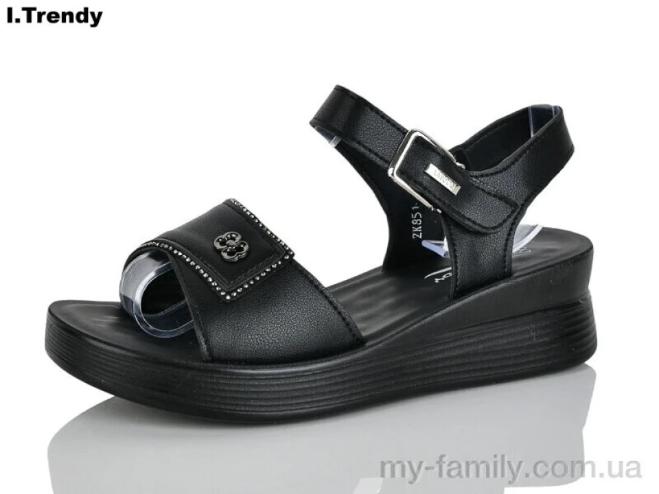 Босоніжки штучна шкіра чорний жінки -, Жіночі босоніжки оптом