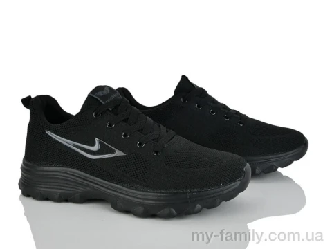 Кроссовки текстиль черный мужчины -, Мужские кроссовки оптом