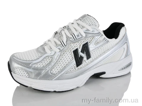 Кросівки штучна шкіра-текстиль білий жінки -, Жіночі кросівки оптом