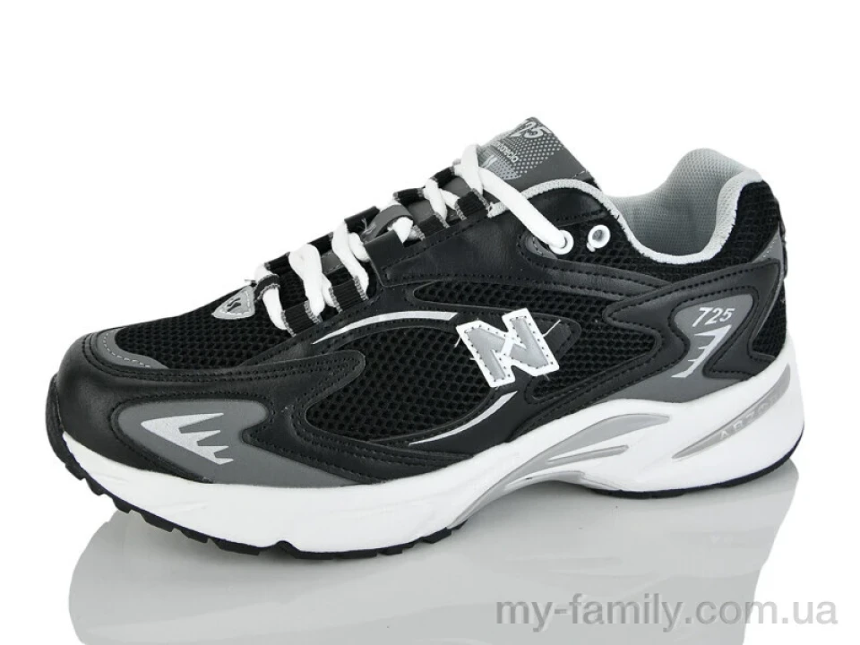 Кросівки штучна шкіра-текстиль чорний жінки -, Жіночі кросівки оптом