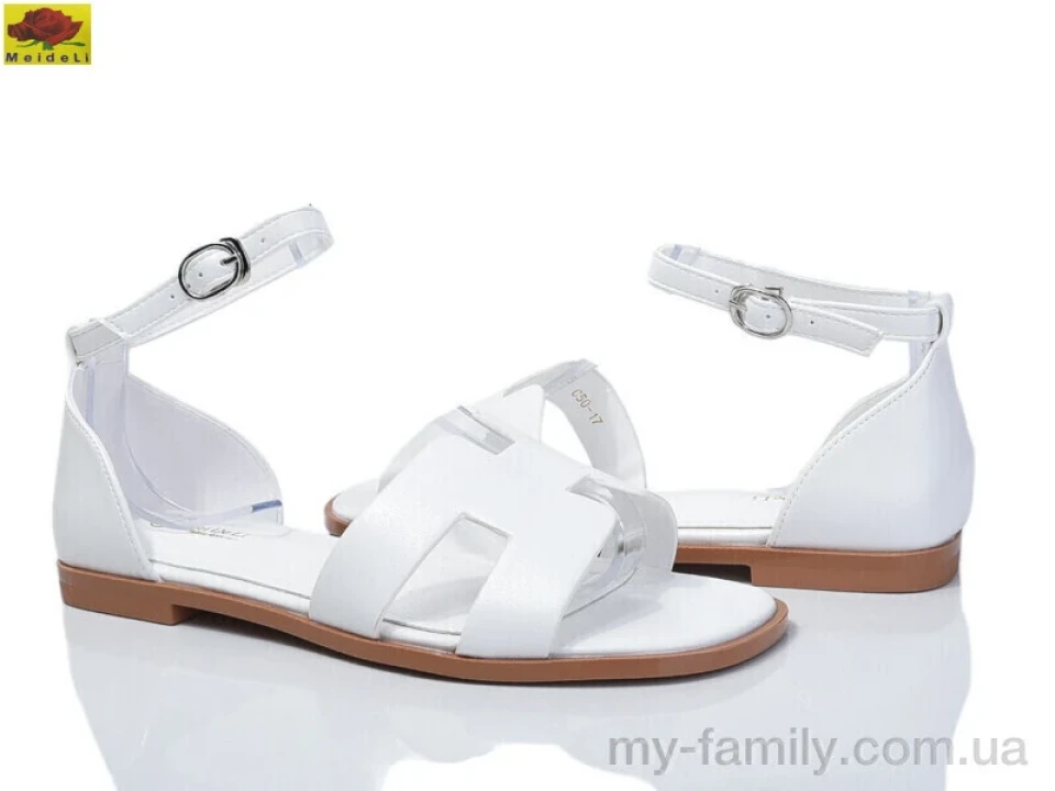 Босоніжки штучна шкіра білий жінки -, Жіночі босоніжки оптом