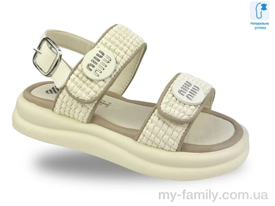 Босоніжки штучна шкіра бежевий діти дівчинка, Взуття оптом діти