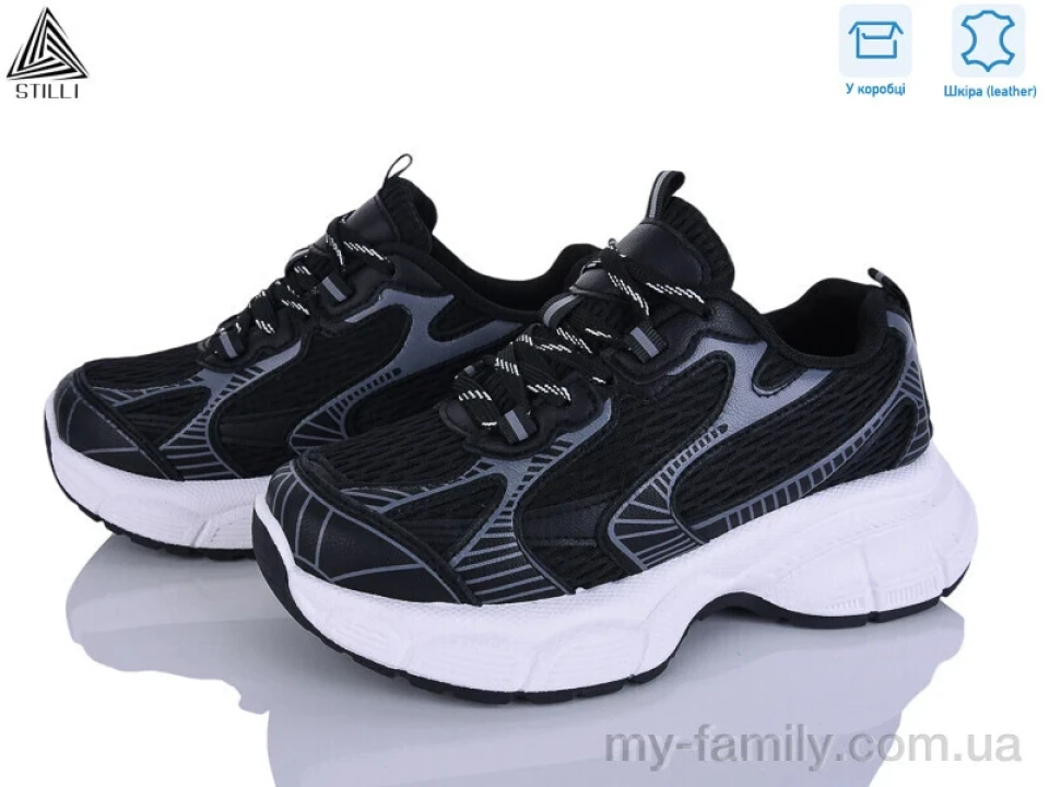 Кросівки натуральна шкіра-текстиль чорний жінки -, Жіночі кросівки оптом