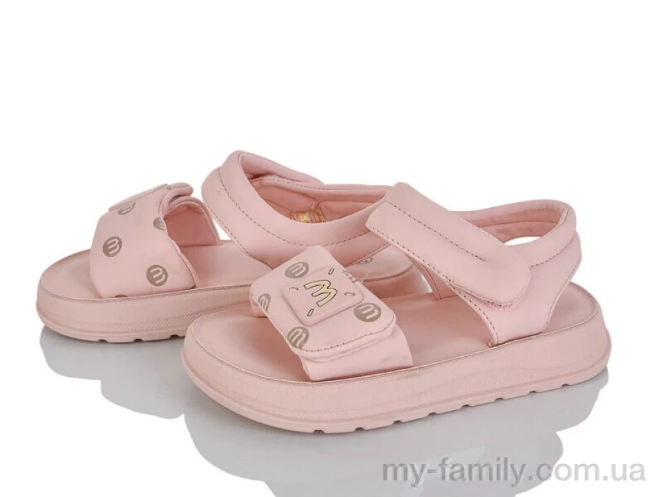 Босоніжки штучна шкіра рожевий діти дівчинка, Взуття оптом діти