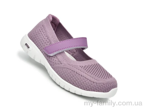 Туфлі текстиль фіолетовий діти дівчинка, Дитячі туфлі оптом