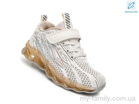 Кроссовки текстиль бежевый дети унисекс, Детски кроссовки оптом