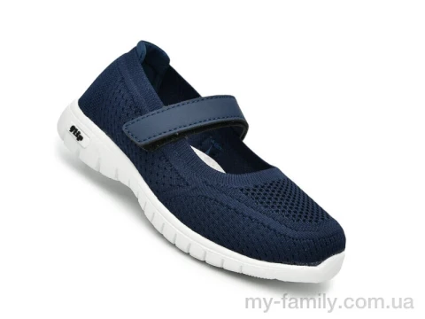 Туфли текстиль синий дети девочка, Детские туфли оптом