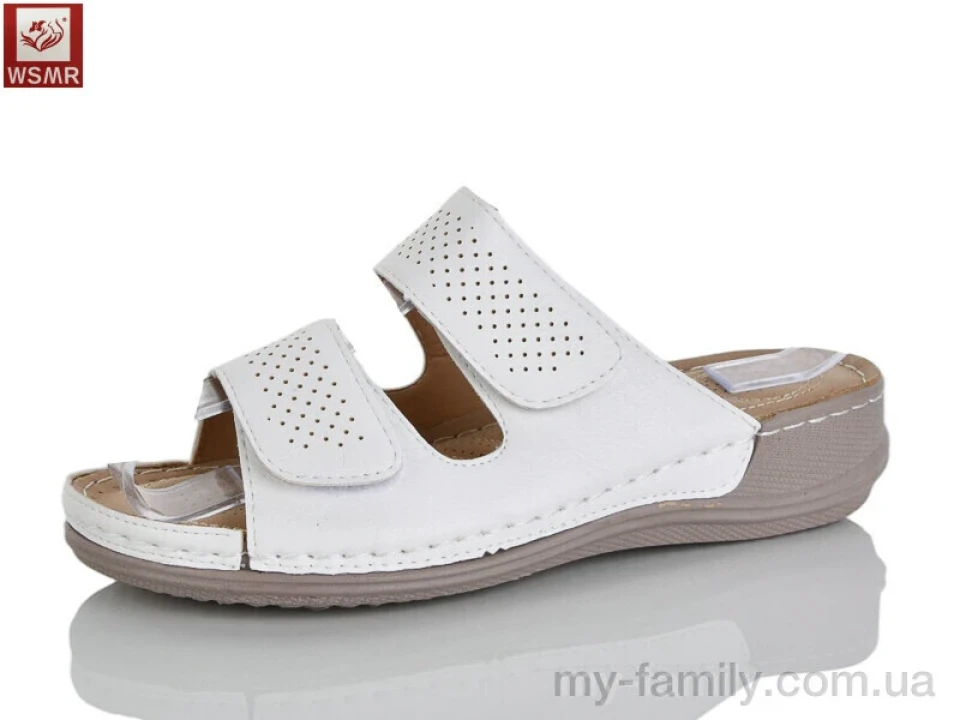 Шльопанці штучна шкіра білий жінки -, Жіночі шльопанці оптом