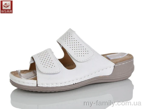 Шльопанці штучна шкіра білий жінки -, Жіночі шльопанці оптом