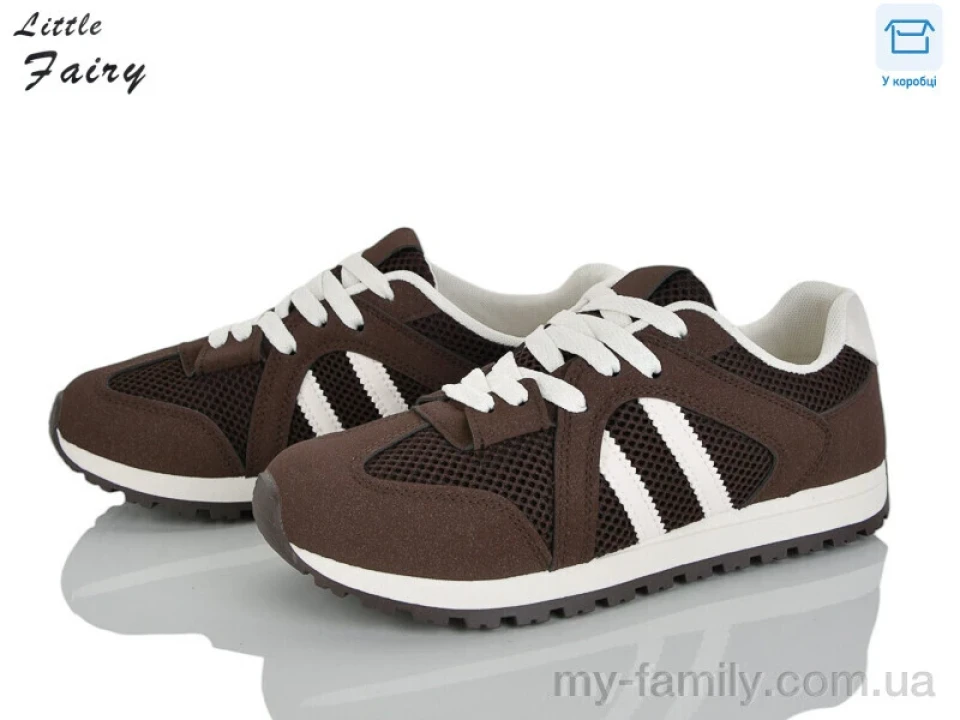 Кросівки штучна замша-текстиль коричневий жінки -, Жіночі кросівки оптом