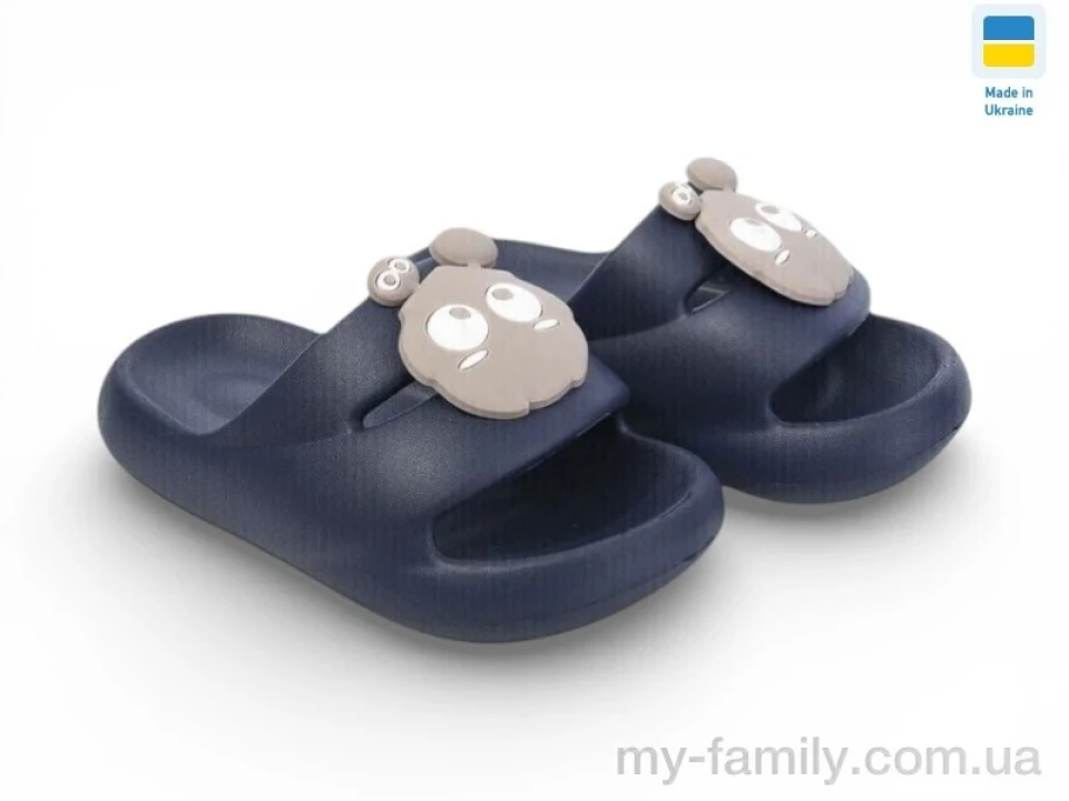 Шльопанці піна синій діти хлопчик, Дитячі шльопанці оптом