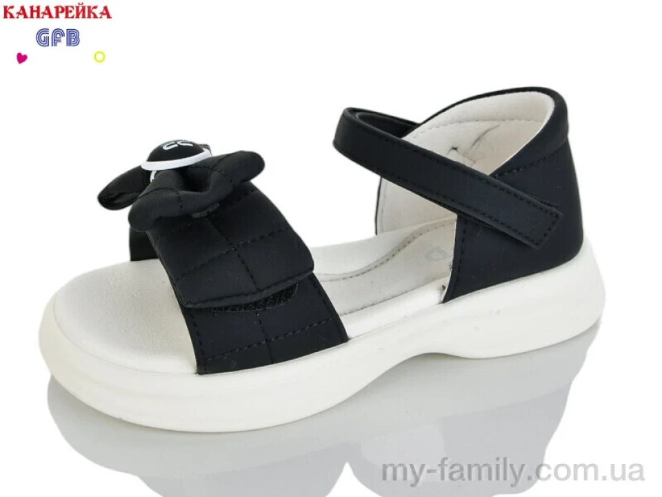 Босоніжки штучна шкіра чорний діти дівчинка, Взуття оптом діти