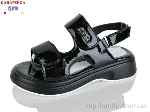 Босоніжки штучний лак чорний діти дівчинка, Взуття оптом діти