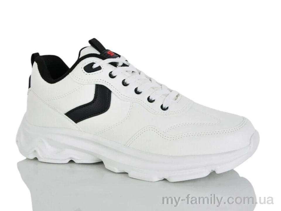 Кросівки штучна шкіра білий чоловіки -, Чоловічі кросівки оптом