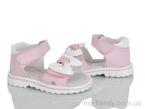 Босоніжки штучна шкіра рожевий діти дівчинка, Взуття оптом діти