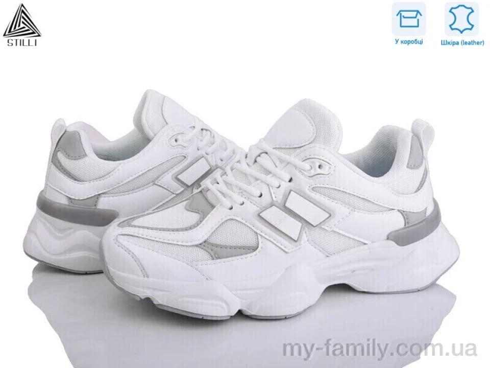 Кросівки натуральна шкіра-текстиль білий жінки -, Жіночі кросівки оптом