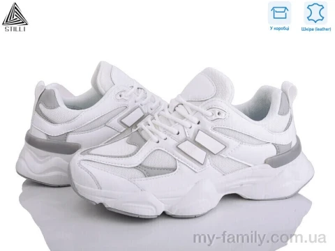 Кроссовки натуральная кожа-текстиль белый женщины -, Женские кроссовки оптом