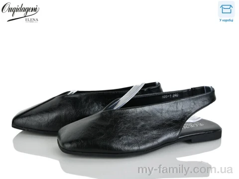 Туфлі штучна шкіра чорний жінки -, Туфлі жіночі оптом