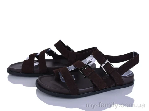 Босоніжки штучна замша коричневий жінки -, Жіночі босоніжки оптом