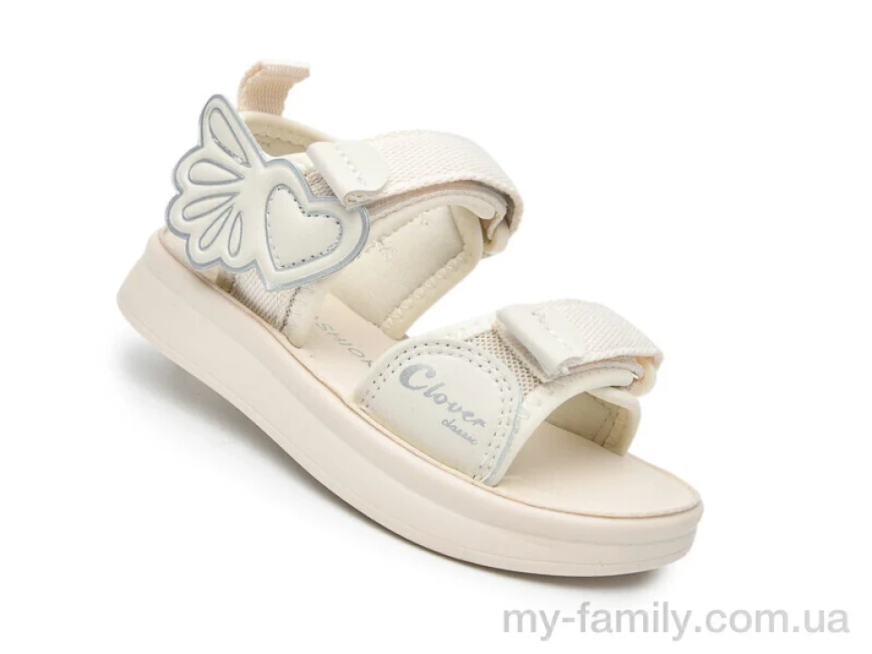 Босоніжки штучна шкіра-текстиль бежевий діти дівчинка, Взуття оптом діти