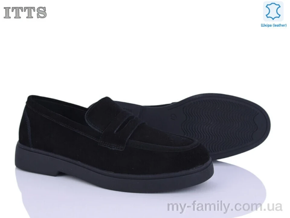Туфлі натуральна замша чорний жінки -, Туфлі жіночі оптом
