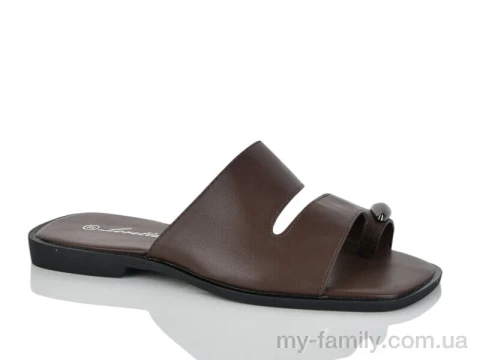 Шльопанці штучна шкіра коричневий жінки -, Жіночі шльопанці оптом