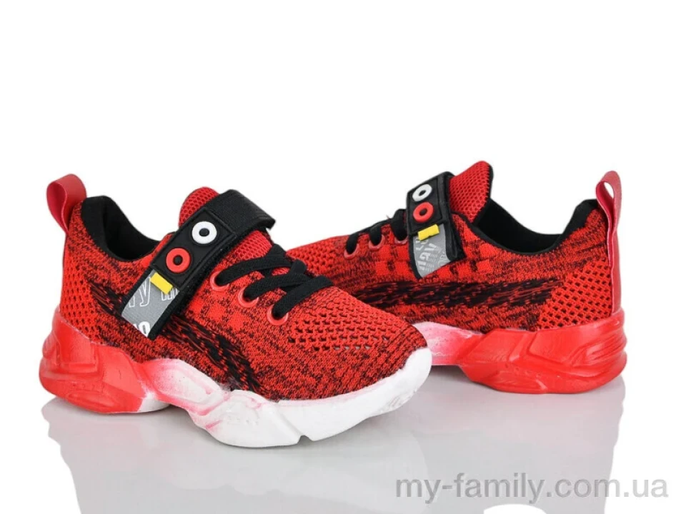 Кросівки текстиль червоний діти унісекс, Дитячі кросівки оптом