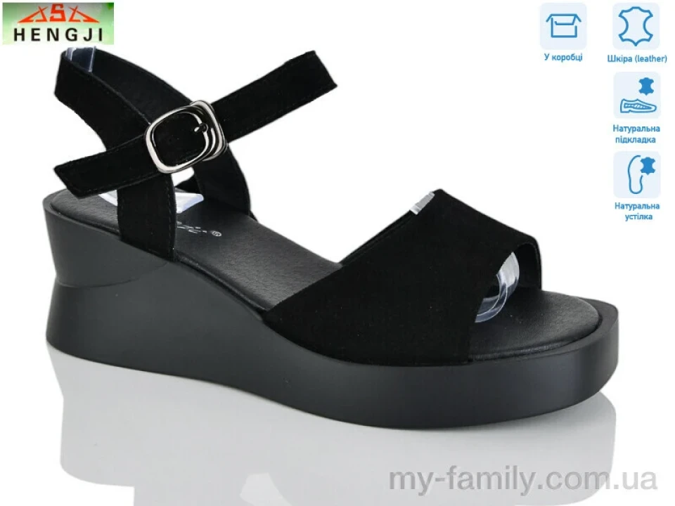 Босоніжки натуральна замша чорний жінки -, Жіночі босоніжки оптом