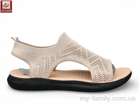 Босоніжки текстиль бежевий жінки -, Жіночі босоніжки оптом