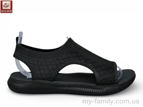 Босоножки текстиль черный женщины -, Женские босоножки оптом