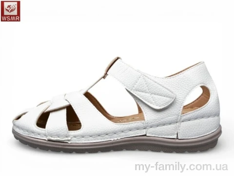 Босоніжки штучна шкіра білий жінки -, Жіночі босоніжки оптом