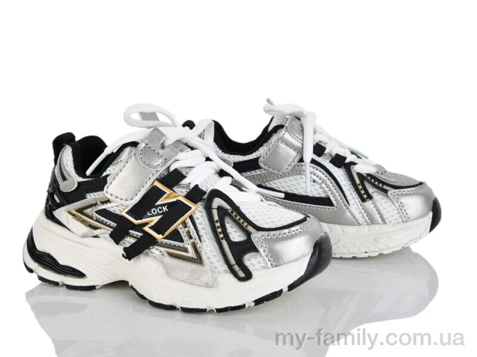 Кросівки штучна шкіра-текстиль сірий діти унісекс, Дитячі кросівки оптом