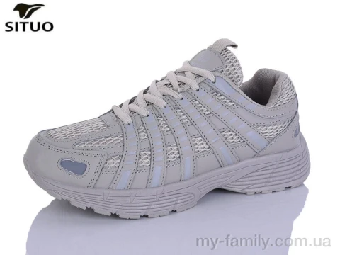 Кросівки штучна шкіра-текстиль бежевий жінки -, Жіночі кросівки оптом