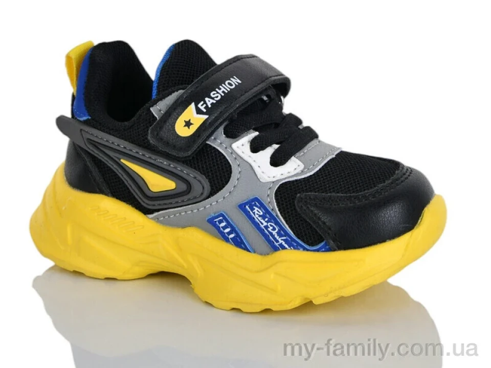 Кросівки штучна шкіра-текстиль чорний діти хлопчик, Дитячі кросівки оптом