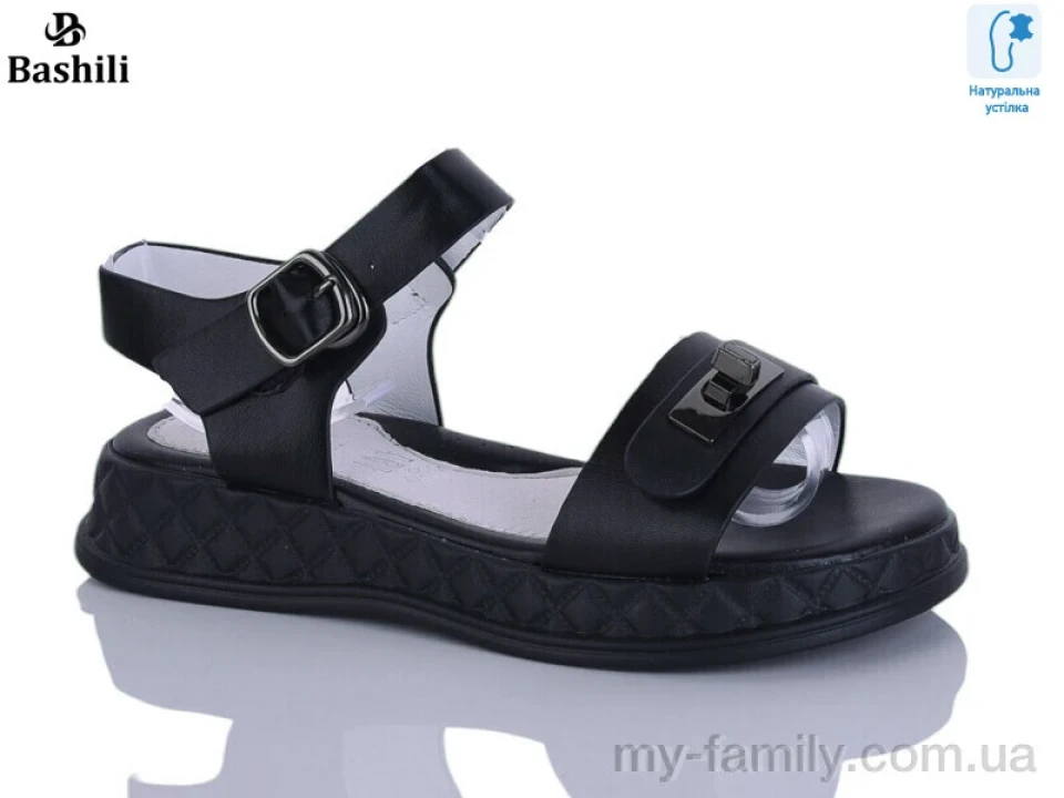 Босоніжки штучна шкіра чорний діти дівчинка, Взуття оптом діти