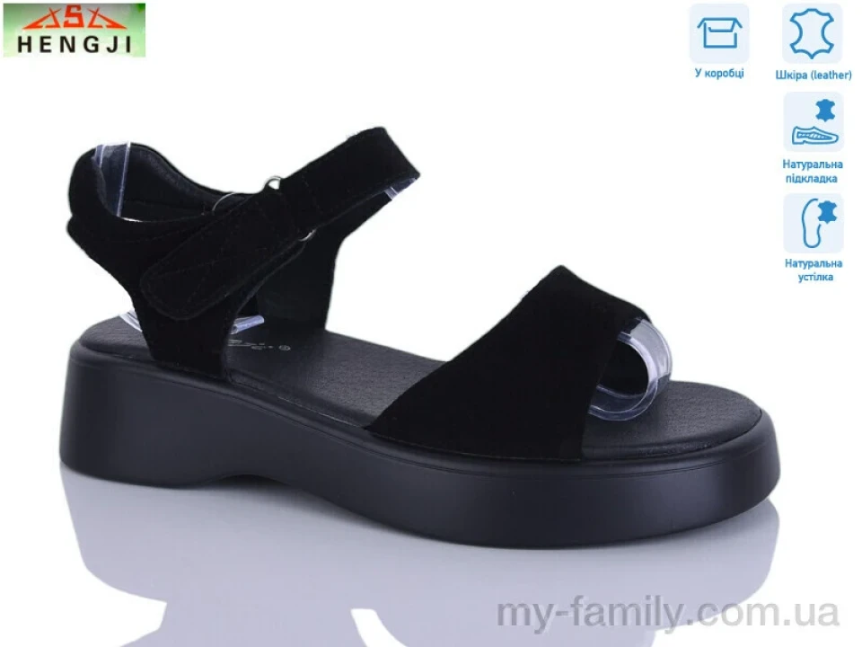 Босоніжки натуральна замша чорний жінки -, Жіночі босоніжки оптом