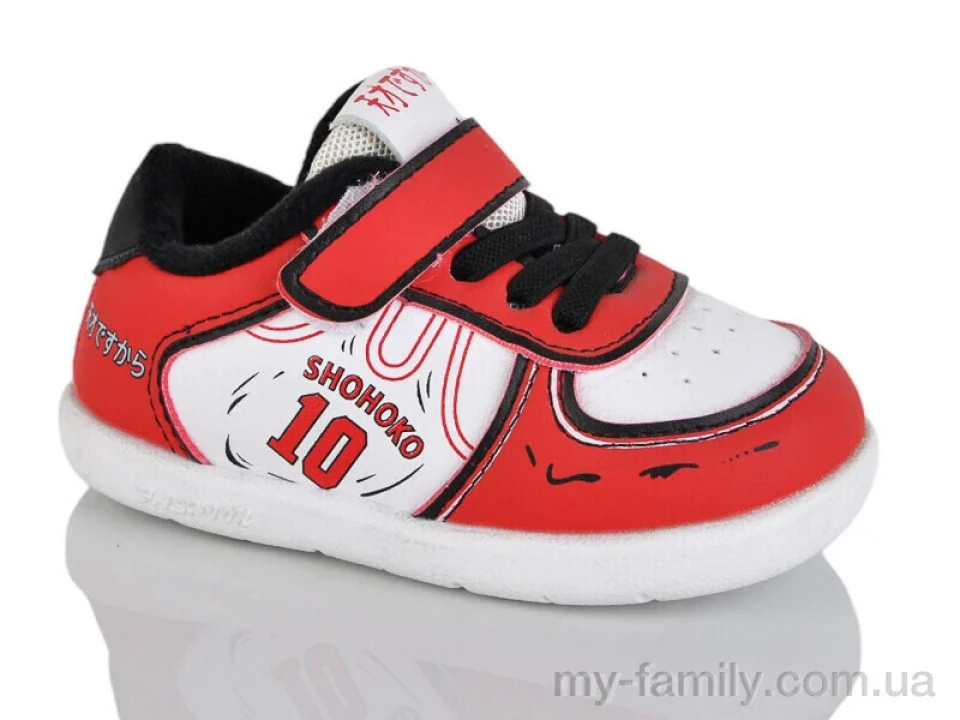 Кросівки штучна шкіра червоний діти хлопчик, Дитячі кросівки оптом