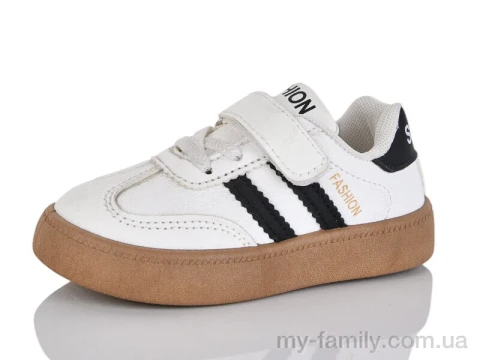 Кросівки штучна шкіра білий діти унісекс, Дитячі кросівки оптом