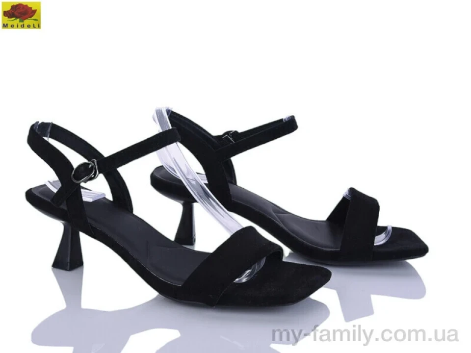 Босоніжки штучна замша чорний жінки -, Жіночі босоніжки оптом