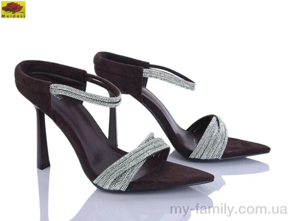 Босоніжки штучна замша коричневий жінки -, Жіночі босоніжки оптом