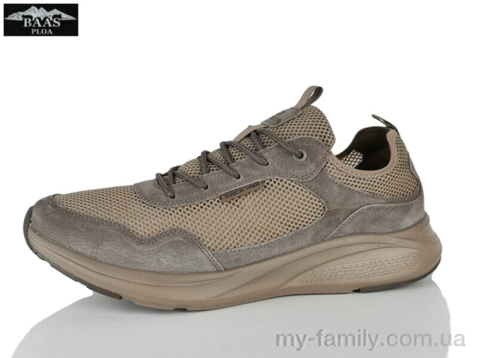 Кросівки штучна замша-текстиль бежевий чоловіки -, Чоловічі кросівки оптом